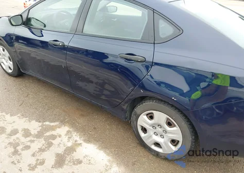 2013 Dodge Dart Se from USA, damaged, VIN 1C3CDFAA1DD223811